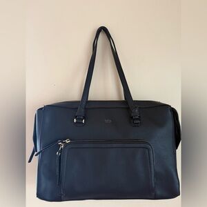 Tutilo New York Black Tote Bag Gold Hardware